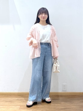 Hikaruさん（レディース・154cm）の夏コーディネート