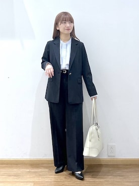 Hikaruさん（レディース・154cm）の冬コーディネート