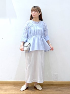 「アイテム（シューズ）」を使った、Hikaruさん（レディース・154cm・20代）の夏コーディネート