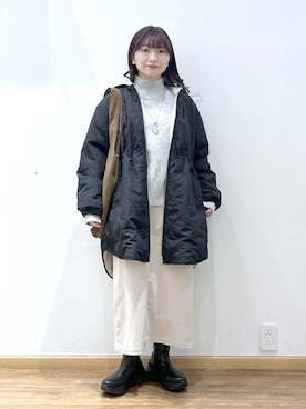 Hikaruさん（レディース・154cm）の冬コーディネート
