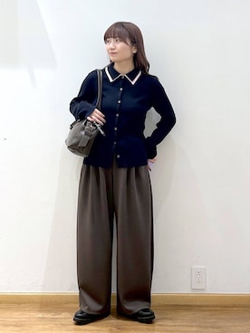 Hikaruさん（レディース・154cm）の秋コーディネート