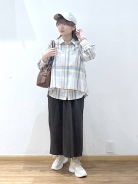 Hikaruさん（レディース・154cm）の春コーディネート