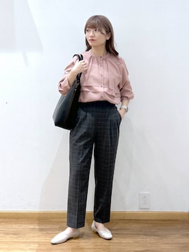 「アイテム（パンプス）」を使った、Hikaruさん（レディース・154cm・20代）の夏コーディネート