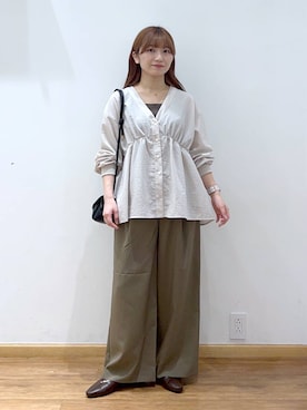 Hikaruさん（レディース・154cm）の夏コーディネート