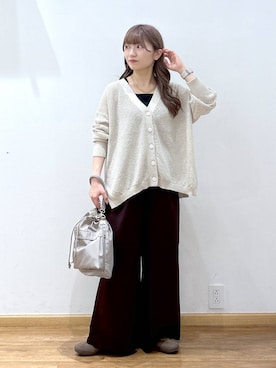 「アイテム（タンクトップ）」を使った、Hikaruさん（レディース・154cm）の夏コーディネート
