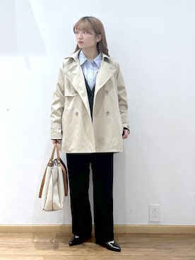 Hikaruさん(レディース・154cm)の春コーディネート