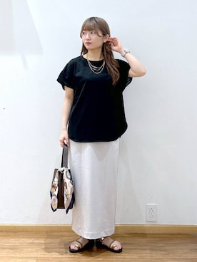 「アイテム（財布/小物）」を使った、Hikaruさん（レディース・154cm・20代）の夏コーディネート