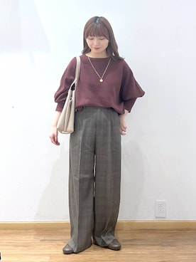 Hikaruさん（レディース・154cm）の秋コーディネート