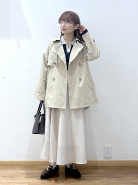 Hikaruさん（レディース・154cm）の冬コーディネート