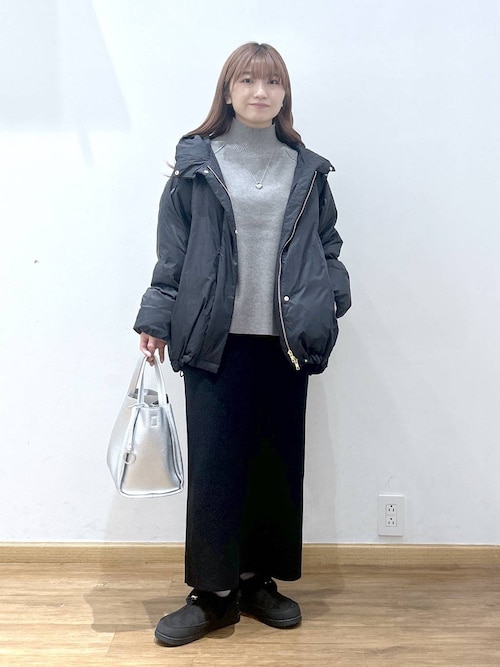 セール】メルティハイネックアゼプルオーバー/581157（ニット/セーター