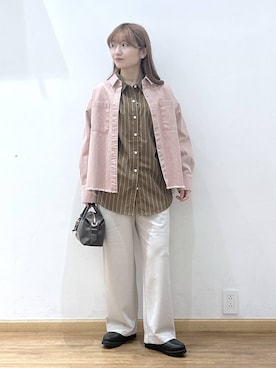 Hikaruさん（レディース・154cm）の春コーディネート