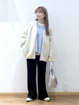 Hikaruさん(レディース・154cm)の冬コーディネート