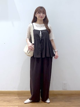 Hikaruさん(レディース・154cm)の夏コーディネート