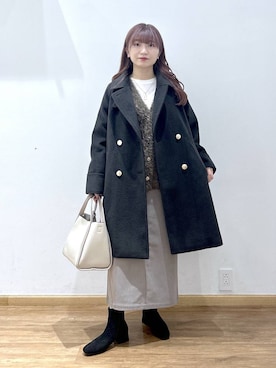 「GLOBAL WORK（グローバルワーク）のアイテム」を使った、Hikaruさん（レディース・154cm）の秋コーディネート
