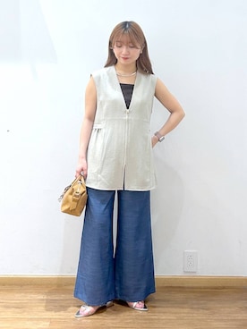 Hikaruさん（レディース・154cm）の夏コーディネート