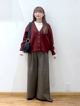 Hikaruさん（レディース・154cm）の秋コーディネート