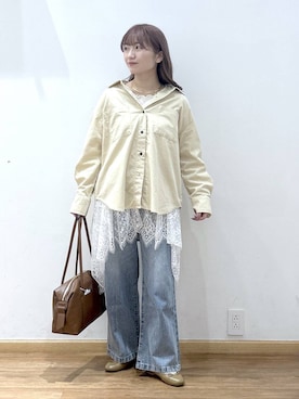 Hikaruさん（レディース・154cm）の冬コーディネート