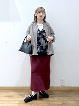Hikaruさん(レディース・154cm)の秋コーディネート