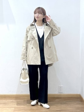 Hikaruさん（レディース・154cm）の冬コーディネート