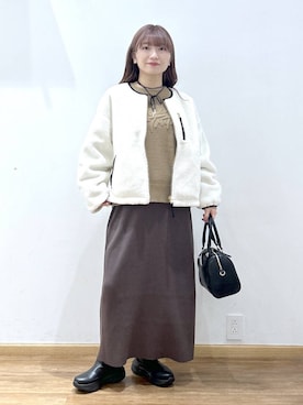 「アイテム（ワンピース/ドレス）」を使った、Hikaruさん（レディース・154cm・20代）の秋コーディネート