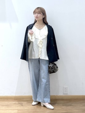 Hikaruさん（レディース・154cm）の春コーディネート