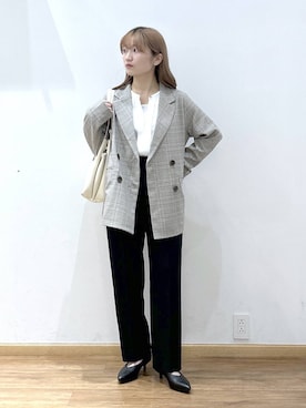 Hikaruさん(レディース・154cm)の春コーディネート