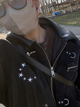 「Rocky Monroe（ロッキーモンロー）のアイテム」を使った、 sumikaさん（レディース・157cm）の春コーディネート