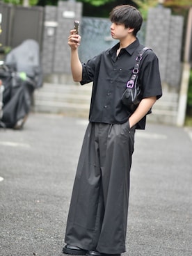 来夢⠀さん(メンズ・180cm)の春コーディネート