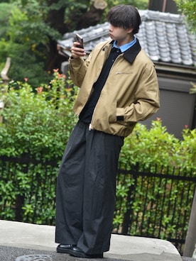 来夢⠀さん(メンズ・180cm)の秋コーディネート