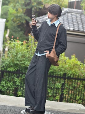 来夢⠀さん（メンズ・180cm）の秋コーディネート