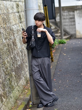 来夢⠀さん(メンズ・180cm)の春コーディネート