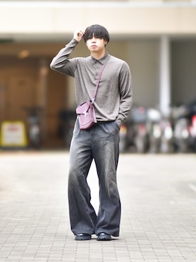 「アイテム（その他）」を使った、来夢⠀さん（メンズ・178cm）の秋コーディネート