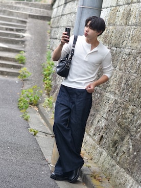 来夢⠀さん(メンズ・180cm)の秋コーディネート