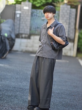 来夢⠀さん(メンズ・180cm)の春コーディネート