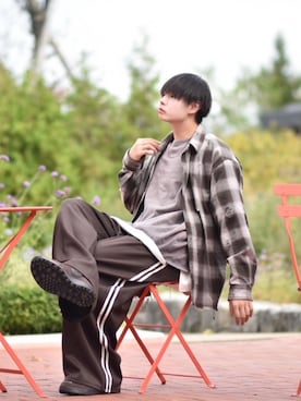「アイテム（その他）」を使った、来夢⠀さん（メンズ・178cm）の秋コーディネート