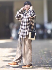 CASPER JOHN（キャスパージョン）の「Tapered wide slacks