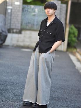 来夢⠀さん(メンズ・180cm)の春コーディネート