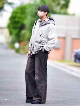 「アイテム（その他）」を使った、来夢⠀さん（メンズ・178cm）の秋コーディネート