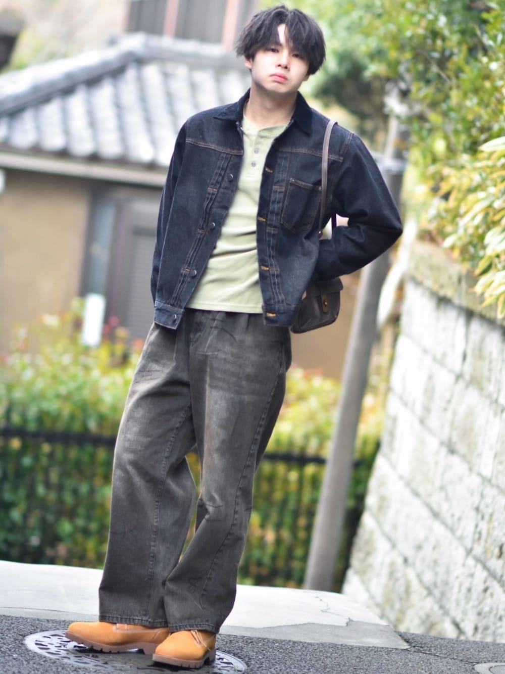 WETTEMPT（ウィテンプト）の「CORDUROY COLLAR DENIM JACKET