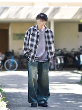 「アイテム（その他）」を使った、来夢⠀さん（メンズ・178cm）の秋コーディネート