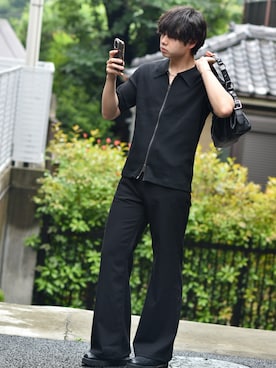 来夢⠀さん(メンズ・180cm)の夏コーディネート