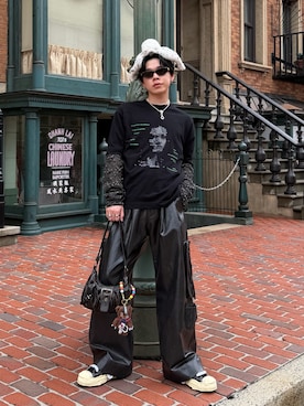 「アイテム（その他トップス）」を使った、souta_28さん（メンズ・170cm）の秋コーディネート