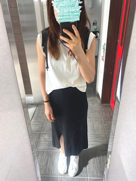 「JOURNAL STANDARD（ジャーナルスタンダード）のアイテム（タンクトップ）」を使った、ks19860916さん（レディース・161cm）の秋コーディネート