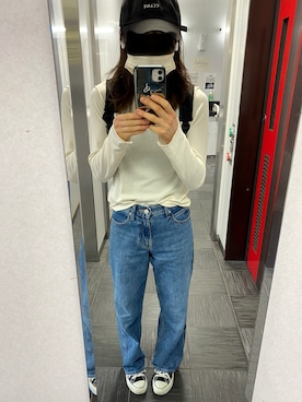 「CLANE（クラネ）のアイテム（帽子）」を使った、ks19860916さん（レディース・161cm）の秋コーディネート