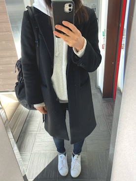 「A part by（アパートバイ）のアイテム（ジャケット/アウター）」を使った、ks19860916さん（レディース・161cm）の冬コーディネート