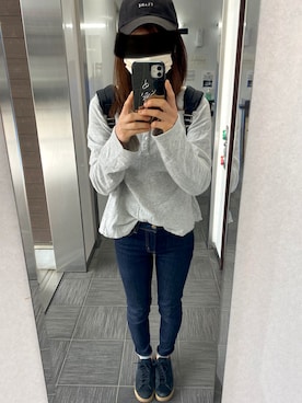 「CLANE（クラネ）のアイテム（帽子）」を使った、ks19860916さん（レディース・161cm）の秋コーディネート