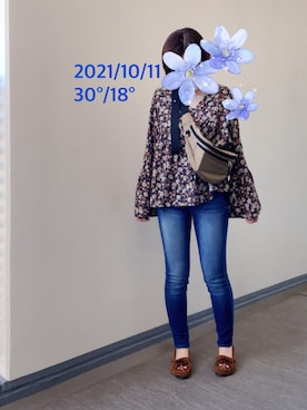 chino-chiさん（レディース・156cm）の秋コーディネート