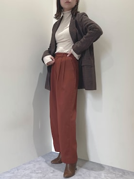 r.さん（レディース・162cm）の秋コーディネート