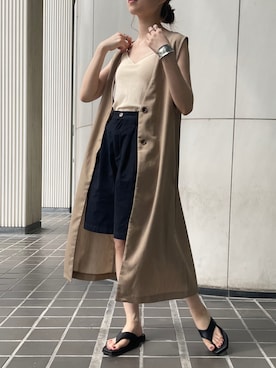 r.さん（レディース・162cm）の夏コーディネート