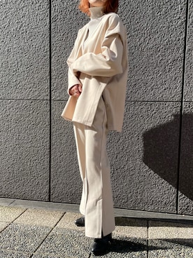 r.さん（レディース・158cm）の冬コーディネート